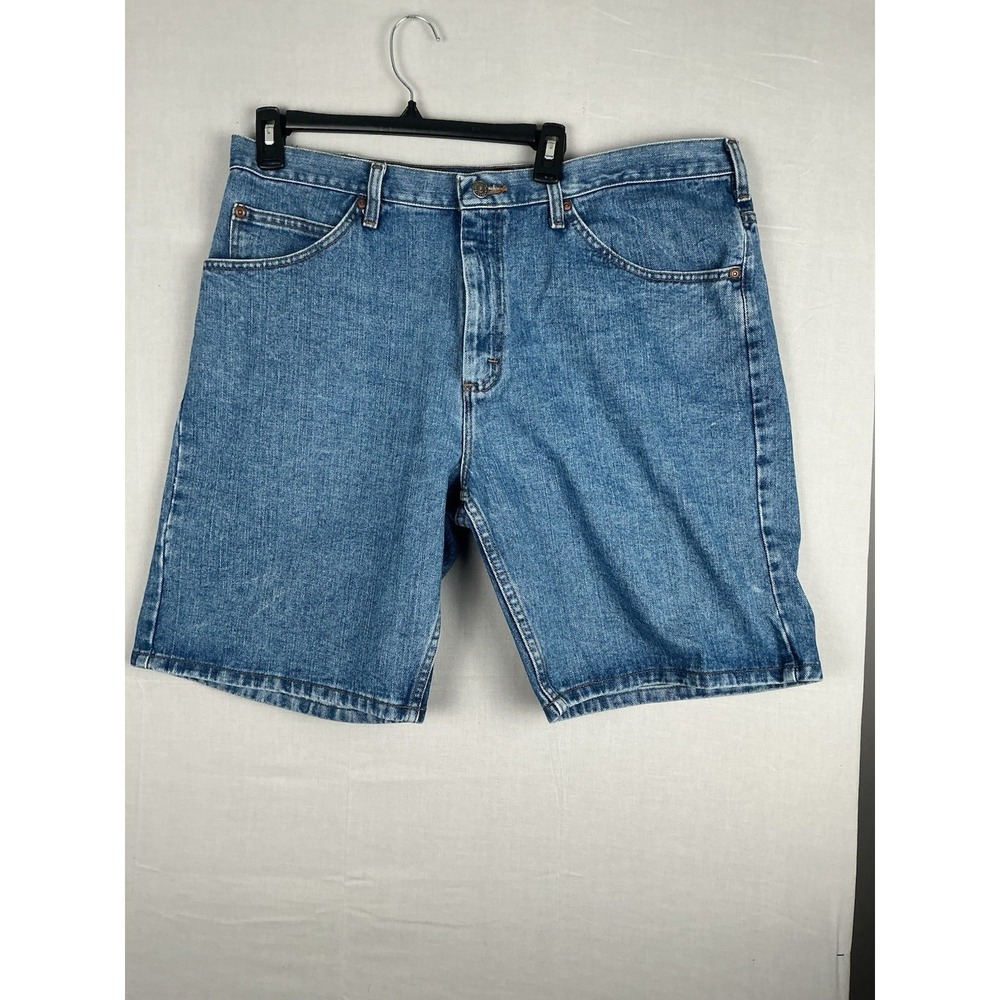 Lee Y2K Denim Shorts Mens‎ 38 Blue Regular Fit Made In Mexico Bermuda
